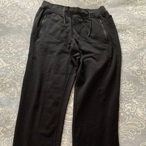 Lululemon Men’s track pants, black, size Medium